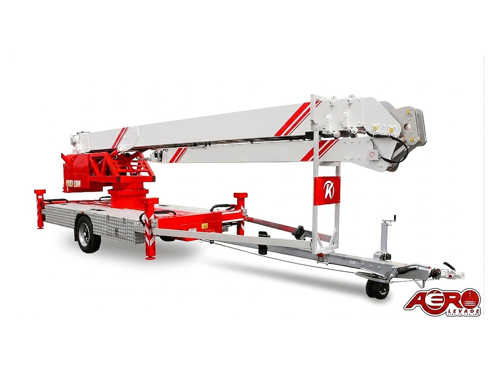 Grue sur remorque Klaas K23-33 RS City — AÉRO LEVAGE