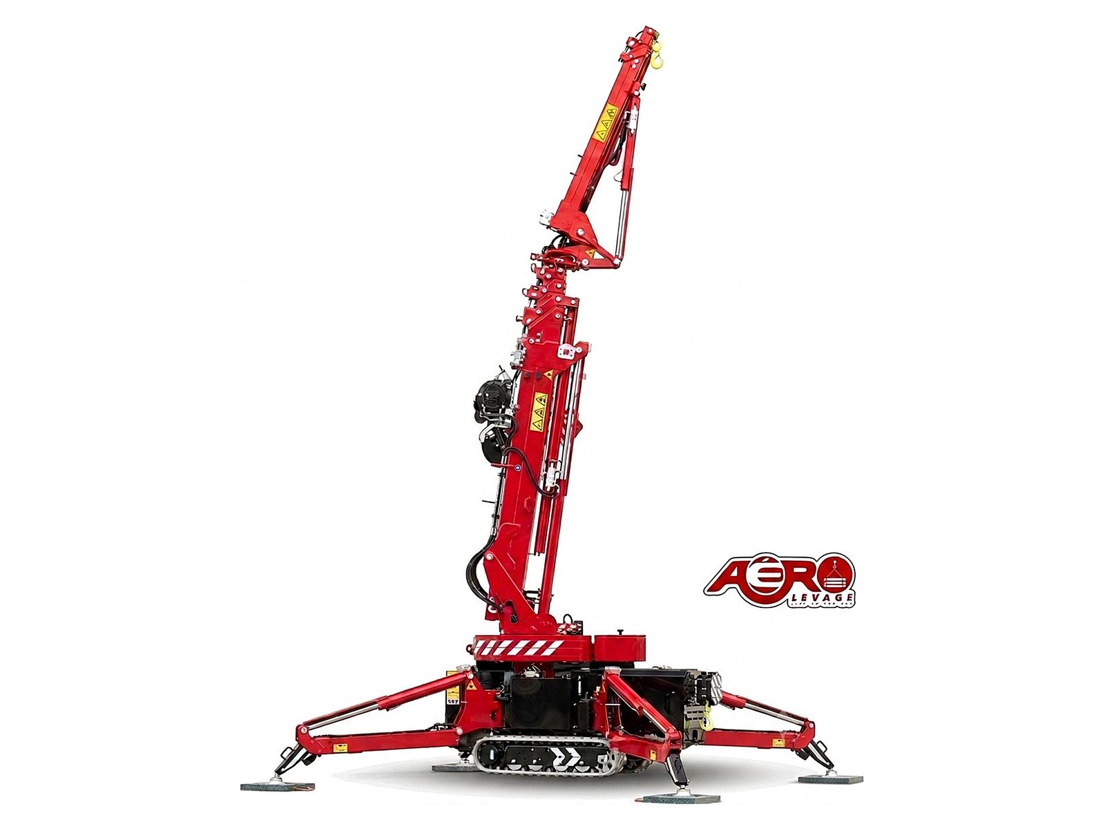 Mini-grue araignée Hoeflon C6e — AÉRO LEVAGE