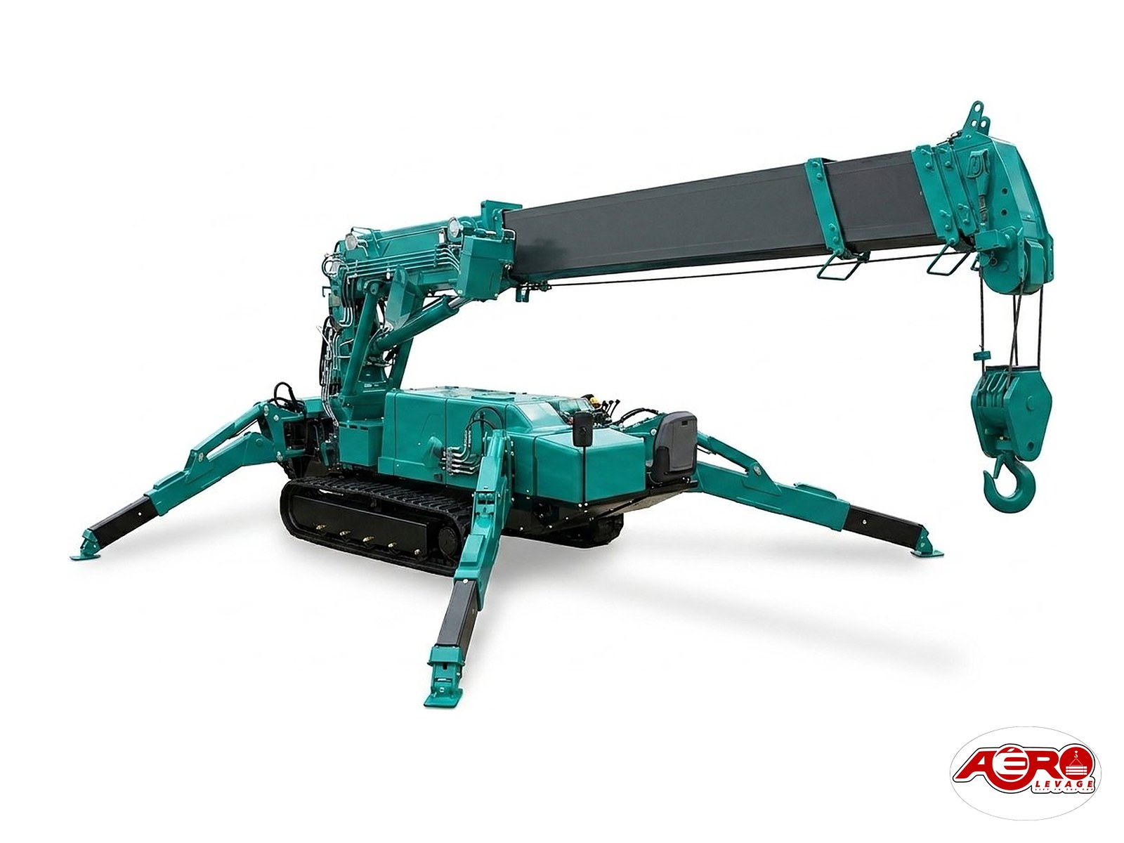 Mini-grue araignée Maeda MC405 — AÉRO LEVAGE